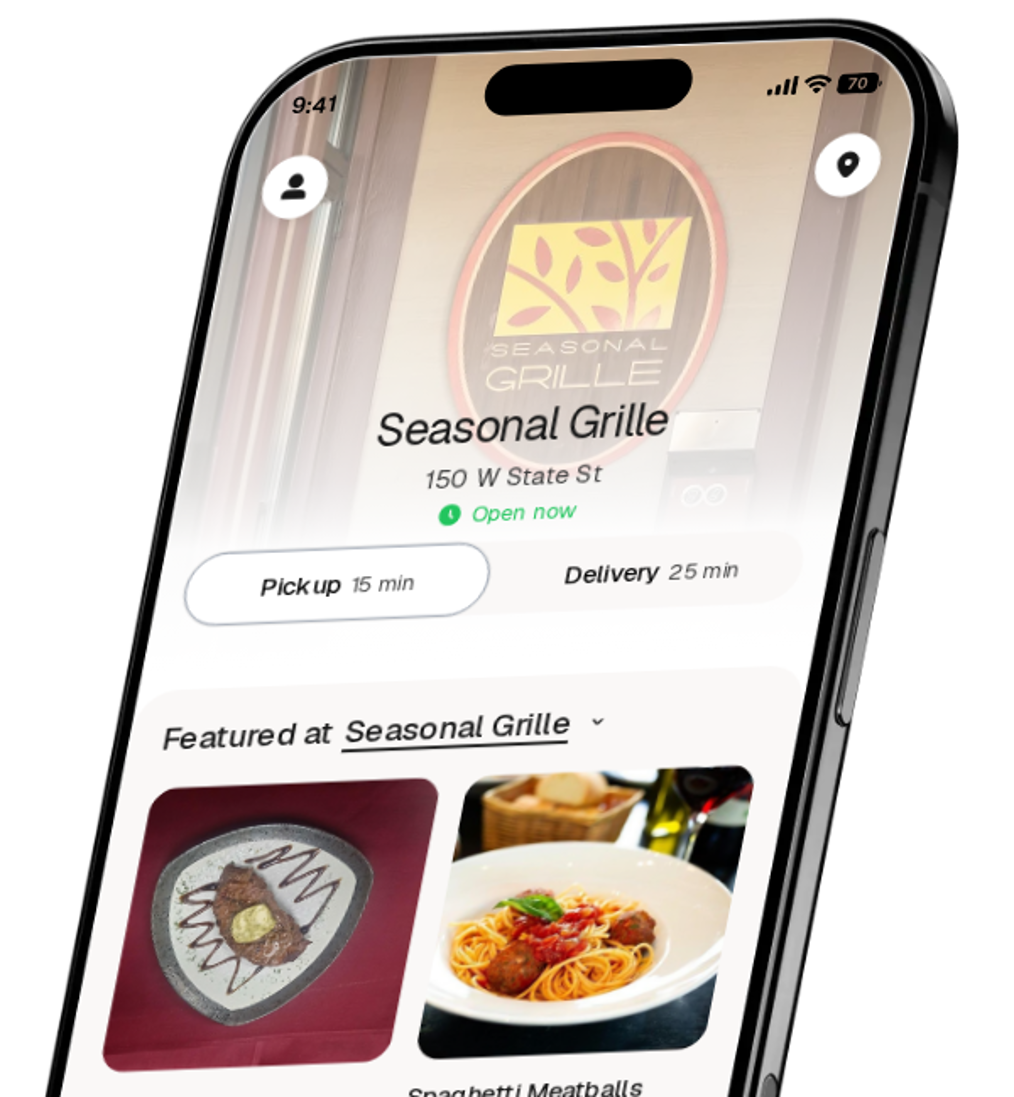 Seasonal Grille app preview